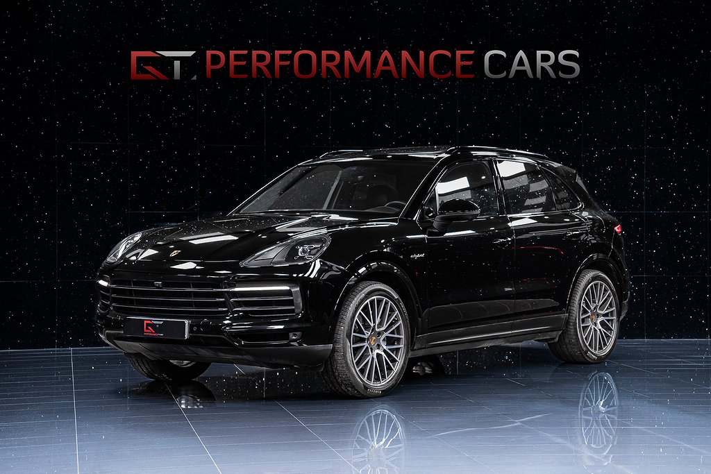 Porsche Cayenne E-Hybrid Moms Pano 14-vägs Chrono BOSE Drag