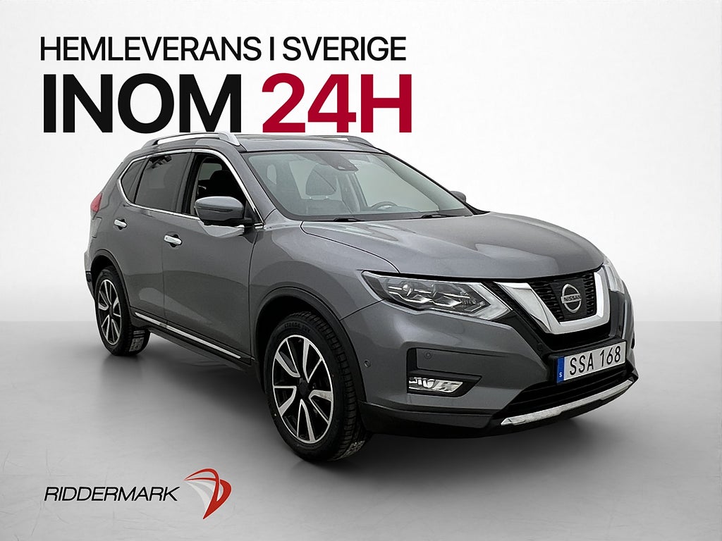 Nissan X-Trail 1.6 dCi 130hk Tekna Panorama 7 Sits 360 Skinn