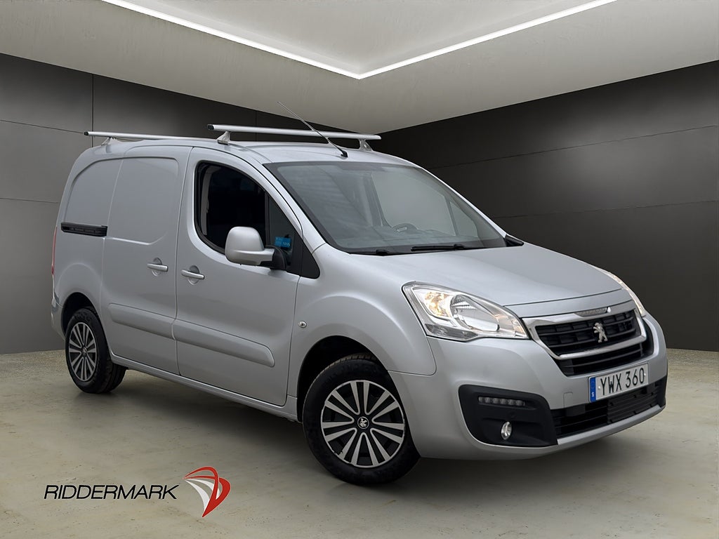 Peugeot Partner 1.6HDi Dragkrok PDC Farthållare Takräcke