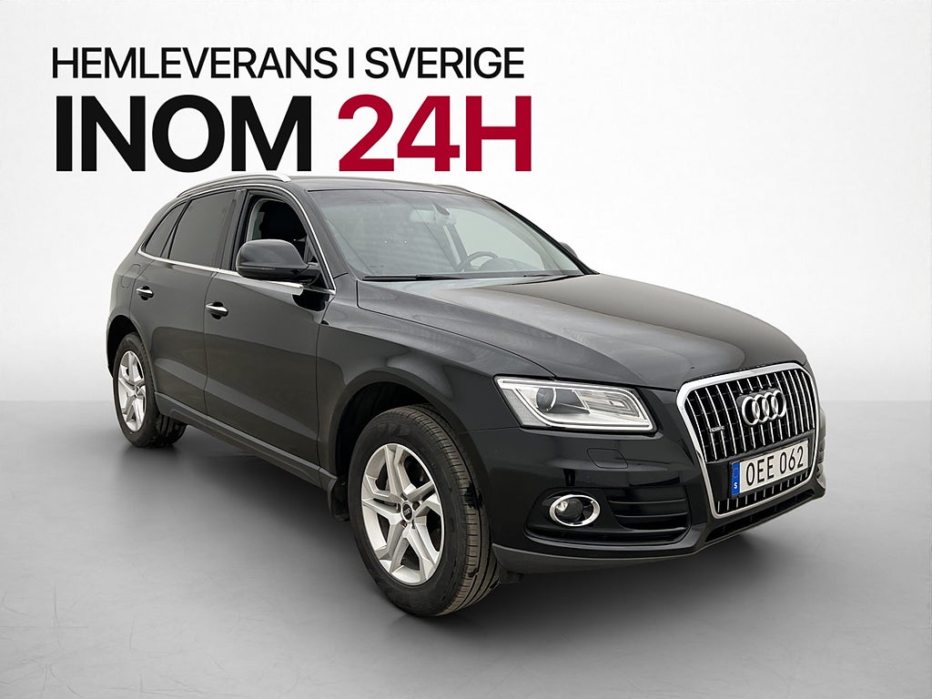 Audi Q5 TDI Quattro 190hk LED-Ramp P-Sensorer Halvskinn Drag