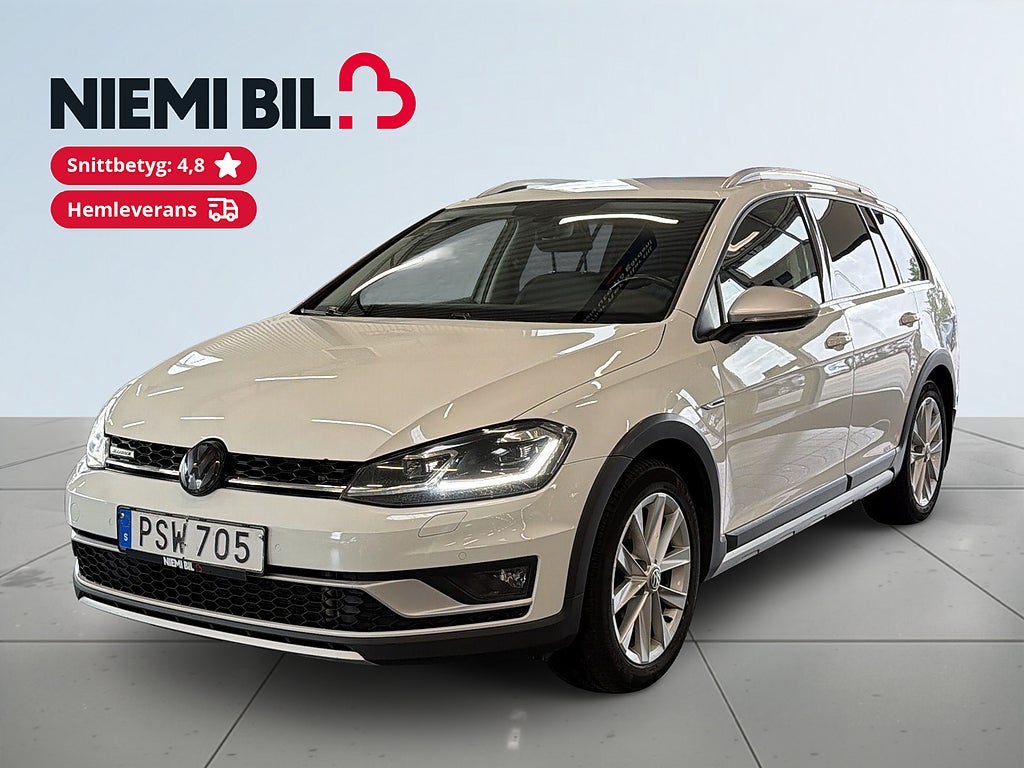 Volkswagen Golf Alltrack 2.0 TDI 4Motion S&V-hjul/Drag/Dvärm/Kamera/Carplay