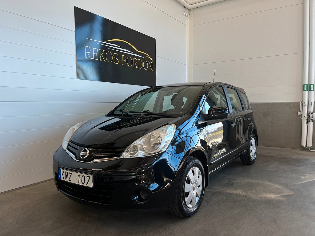 Nissan Note 1.4 Manuell, 88hk Nyservad/AUX