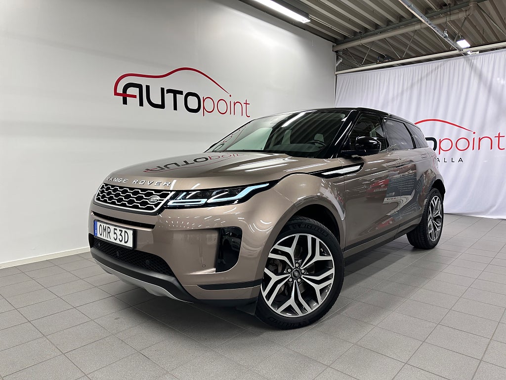 Land Rover Range Rover Evoque P200 MHEV AWD Navi|Värmare|20"|Ny servad