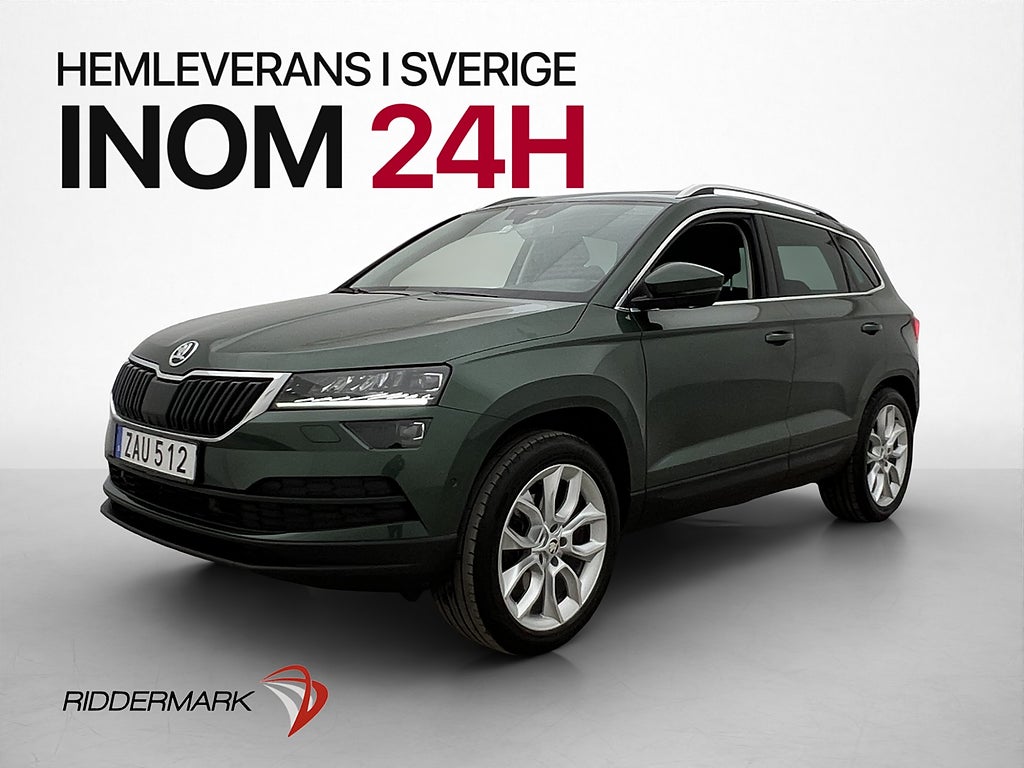 Skoda Karoq 2.0 4x4 Business Pano Drag Canton Kamera Värmare