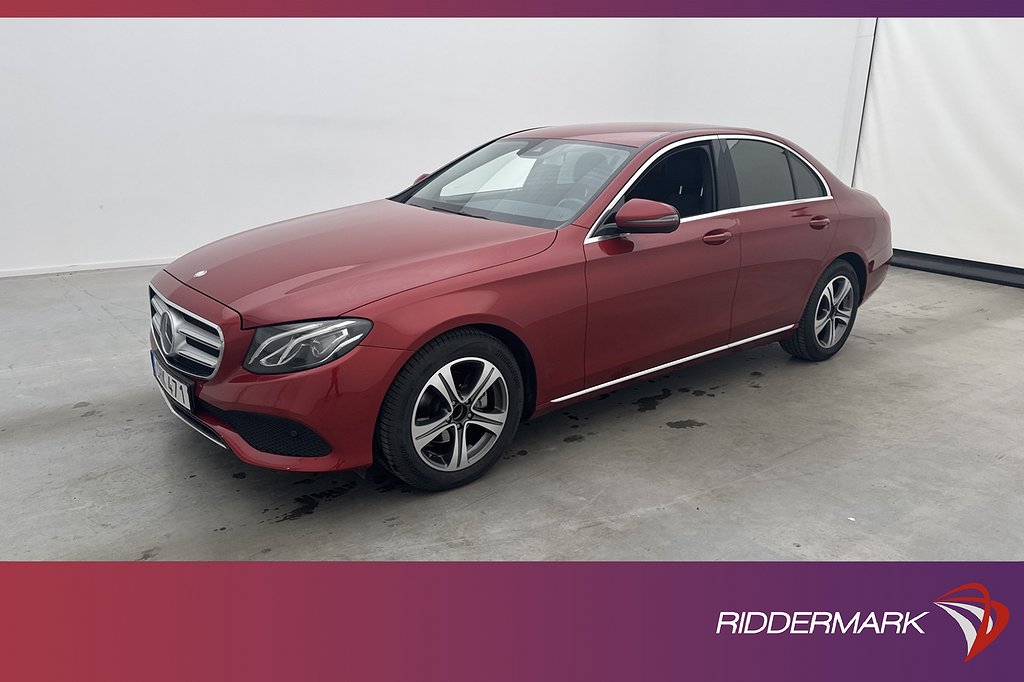 Mercedes-Benz E 220 d Sedan Avantgarde Wide Värm Kamera Navi