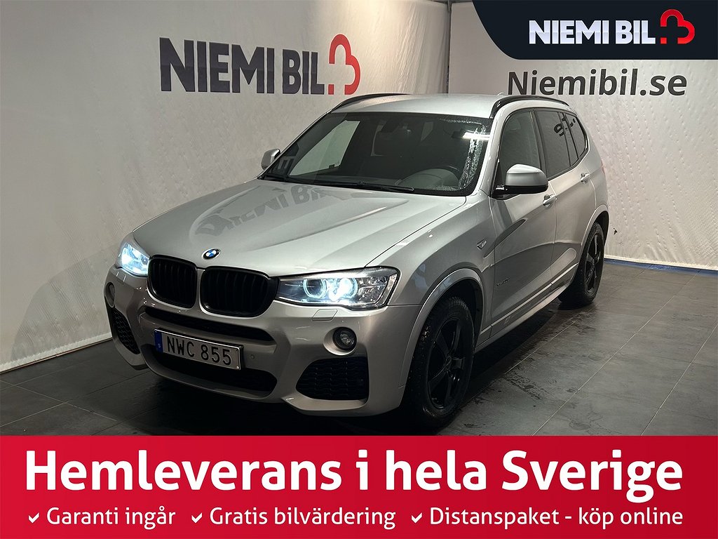 BMW X3 xDrive20d M Sport Drag/MoK/SoV/P-sens/D-värm/Navi