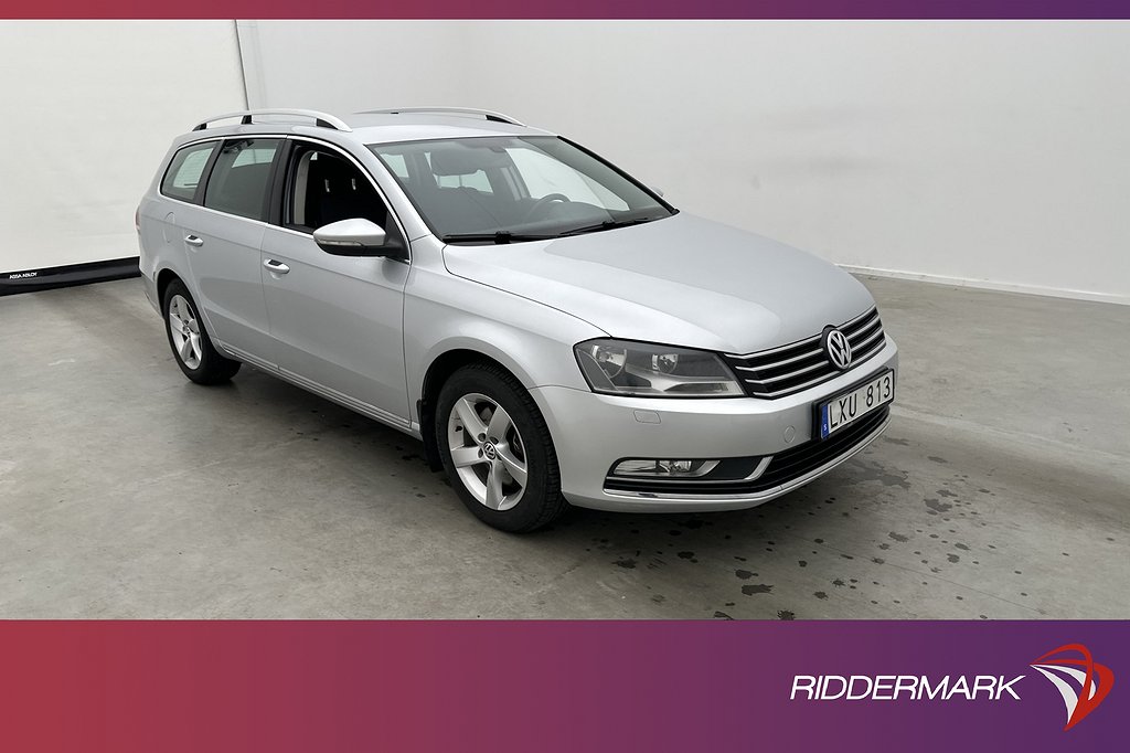 Volkswagen Passat 2.0 TDI 140hk Sensorer Farthållare Drag