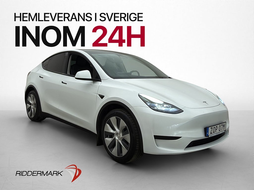 Tesla Model Y Standard Range RWD Autopilot Pano Drag Sv-Såld