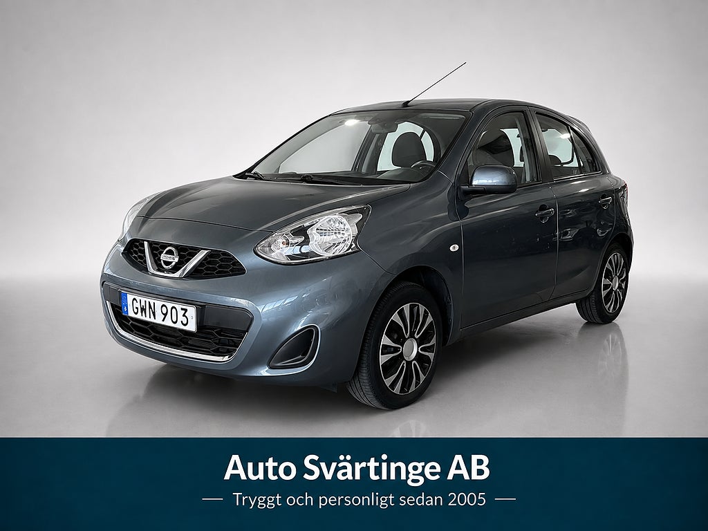 Nissan Micra 1.2 Euro 5 (Sommar & vinterdäck, fint skic)