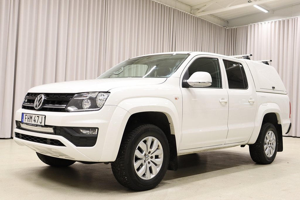 Volkswagen Amarok V6 204HK Automat Släde LEDramp Kåpa Moms