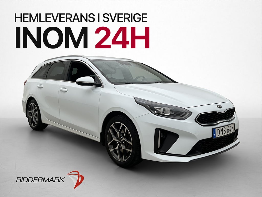 Kia Ceed 1.4 T-GDI GT-Line Kamera Nav Rattvärme CarPlay Drag