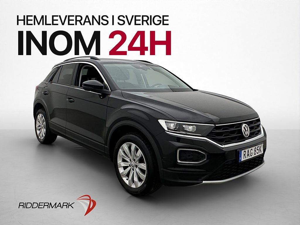 Volkswagen T-Roc TSI 116hk Cockpit P-Värmare Kamera CarPlay