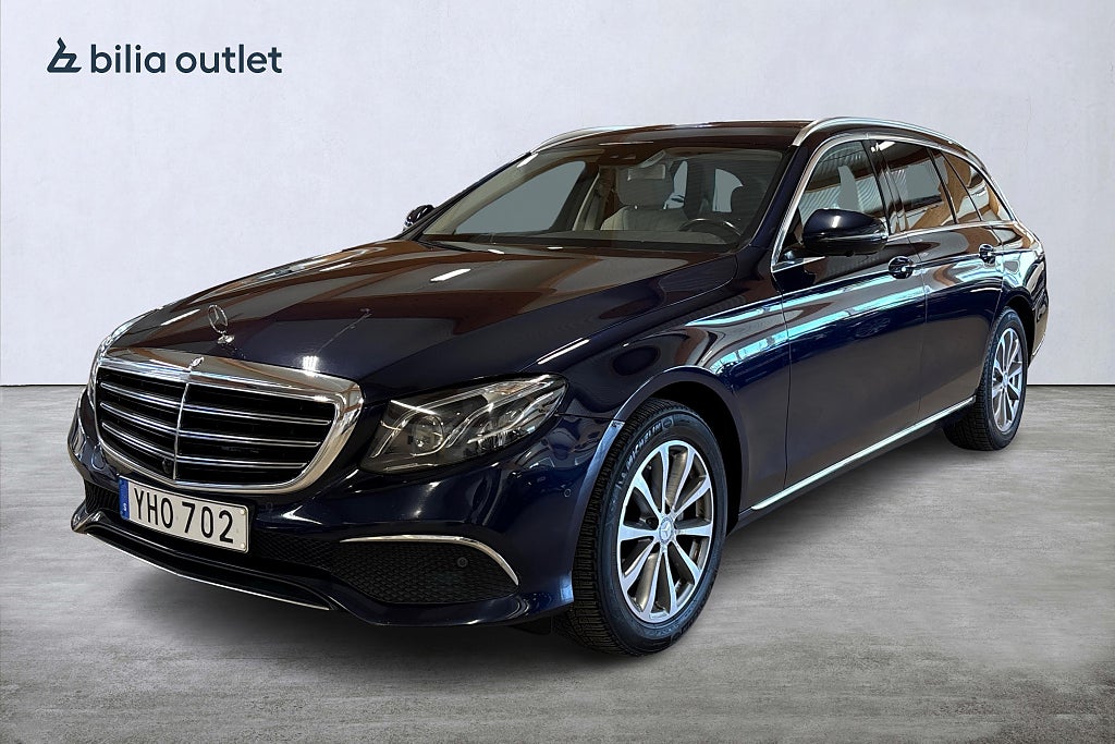 Mercedes-Benz E 220 T d Exclusive Line / 360-kam / Burmester / Värmare