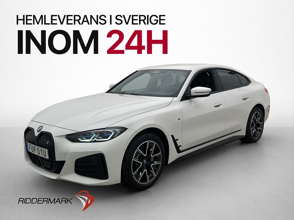 BMW i4 eDrive40 Gran Coupé 340hk M Sport Laser H/K Drag 360°