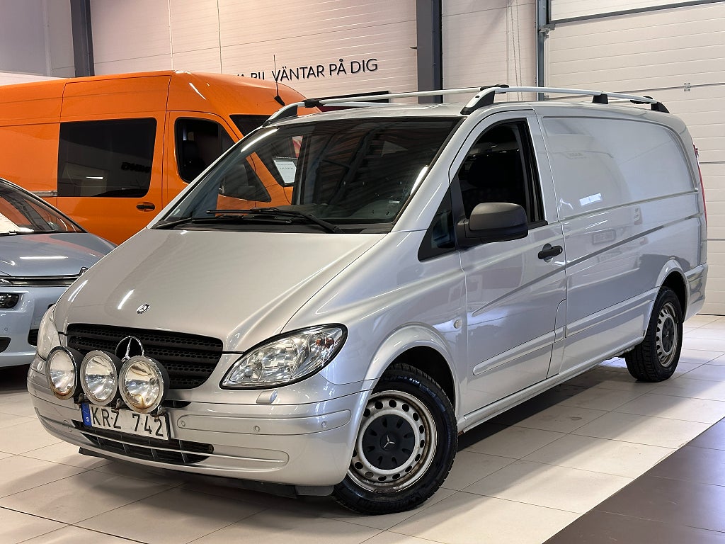 Mercedes-Benz Vito 120 CDI 3-sits TouchShift 204hk B-kamera, Dragkrok
