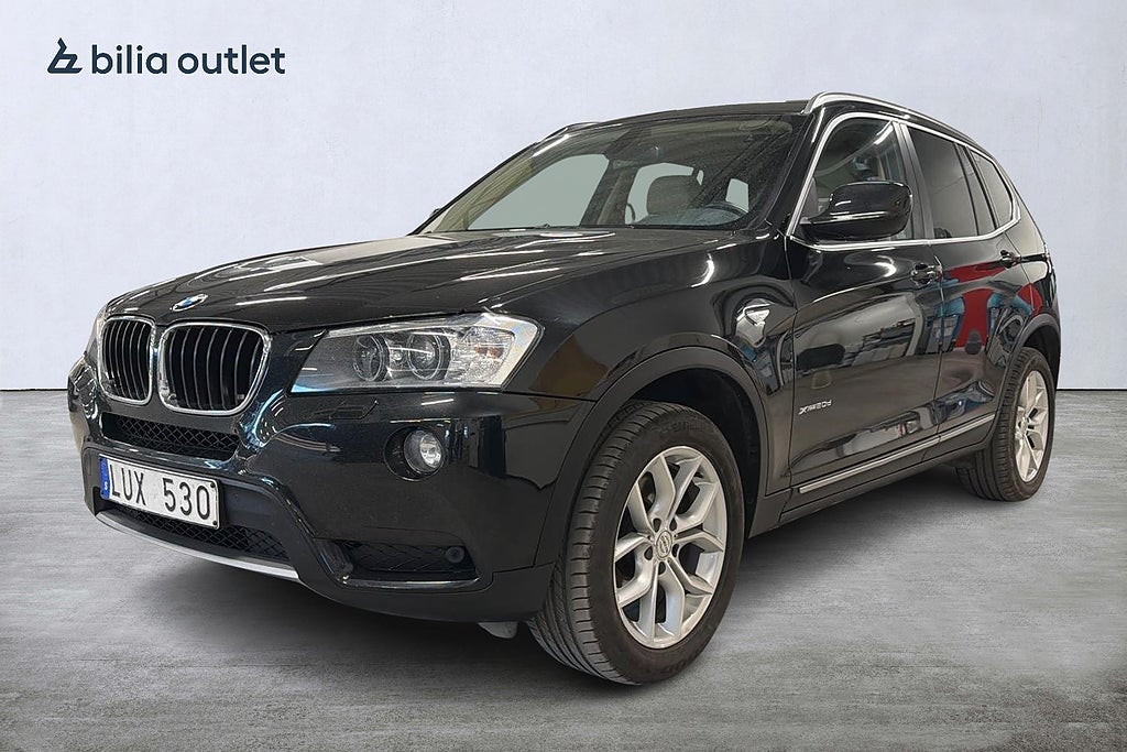 BMW X3 xDrive20d Panorama Navi Helskinn PDC Fram&Bak Rattvärme
