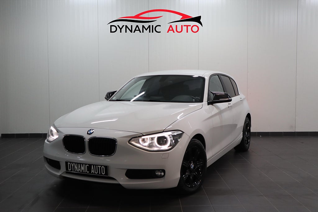 BMW 116 i 5-dörrars Steptronic Euro 6/2ägare/Sensorer