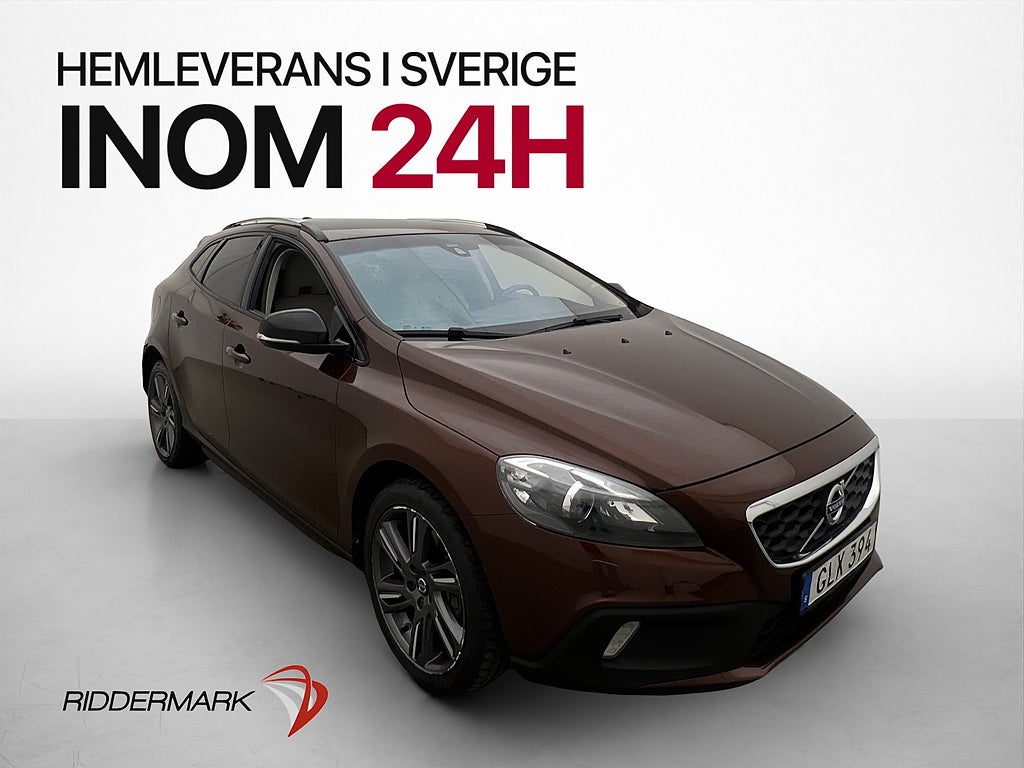 Volvo V40 Cross Country D3 150hk Summum Värm Kamera VOC