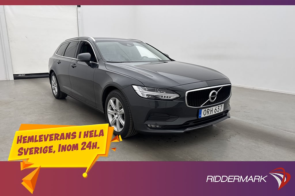Volvo V90 D3 150hk Momentum Advanced VOC Värmare Rattvärme