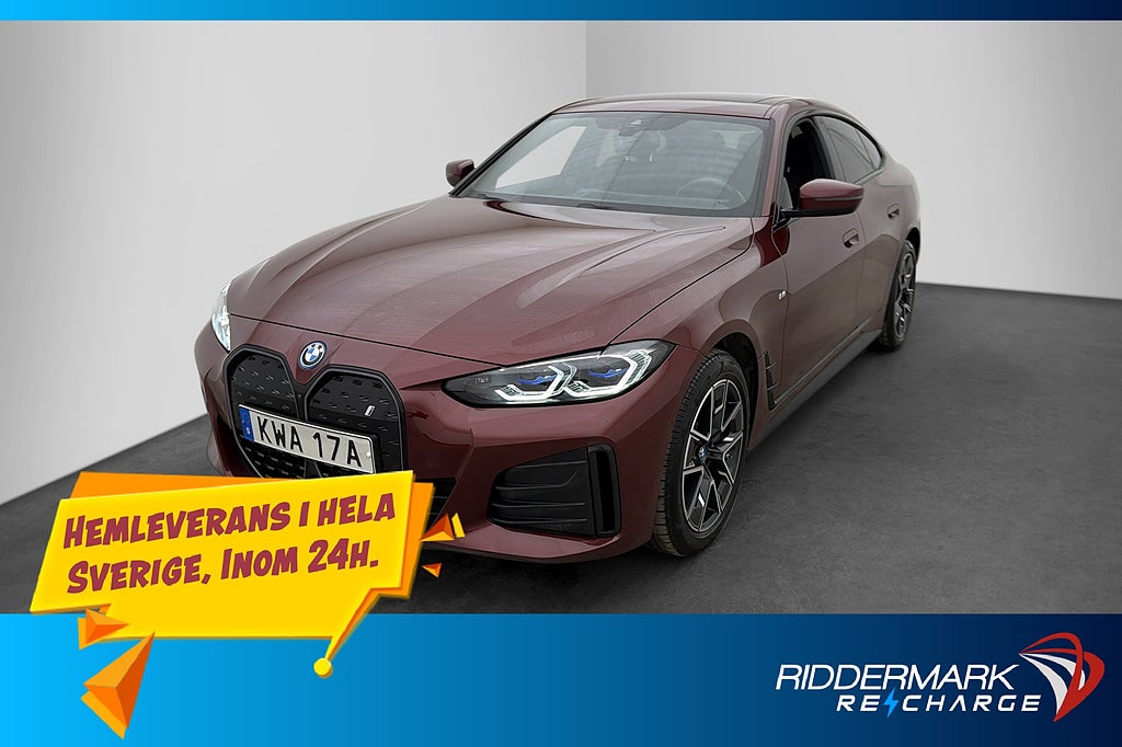 BMW i4 eDrive40 Gran Coupé M Sport Taklucka Laser Drag 360°