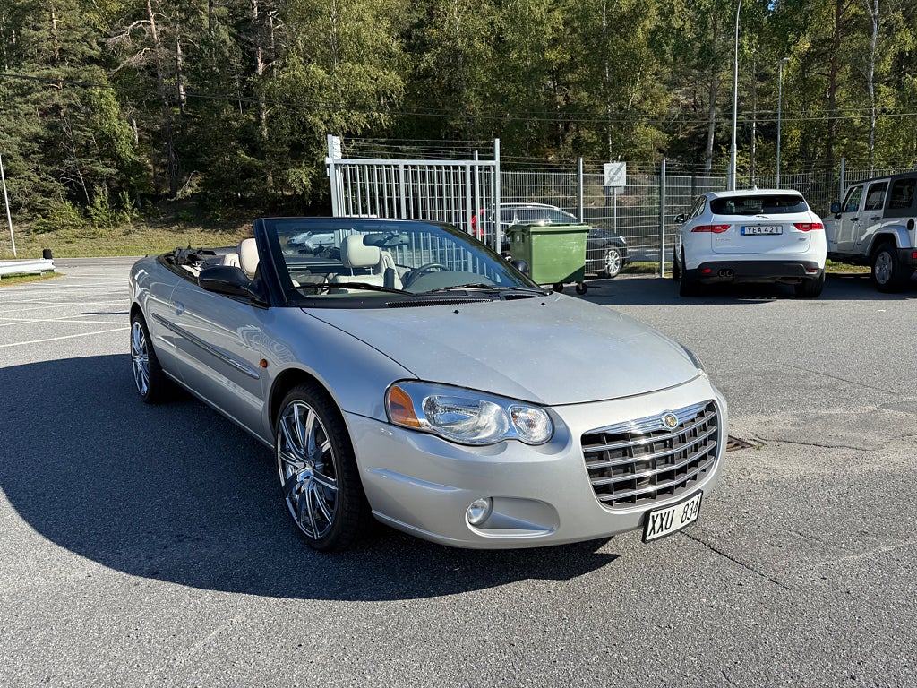 Chrysler Sebring Cabriolet 2.7 V6 203hk 3700 mil Toppskick