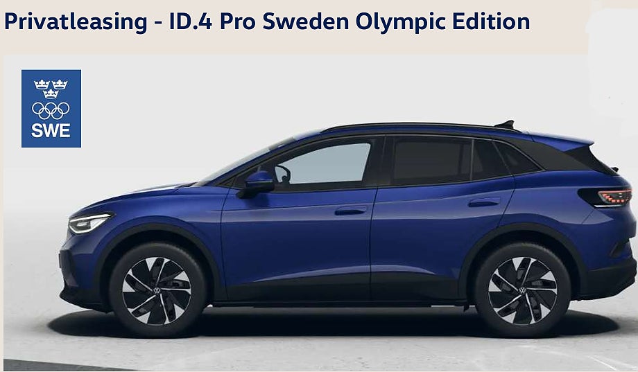 Volkswagen ID.4 Pro SWEDEN OLYMPIC Edition *SUPERKAMPANJ* 