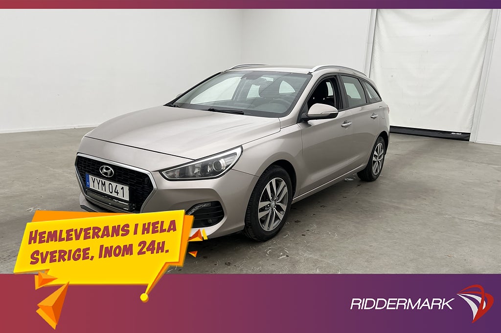 Hyundai i30 Kombi 1.4 140hk Trend Värmare Kamera Rattvärme