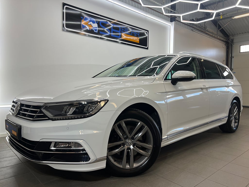 Volkswagen Passat Sportscombi 2.0 TDI DSG 190hk R-Line CarPlay Värmare