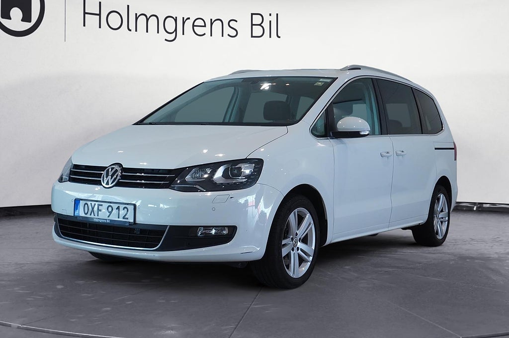 Volkswagen Sharan 2.0 TDI DSG 7-Sits Drag Navi Pano 150hk