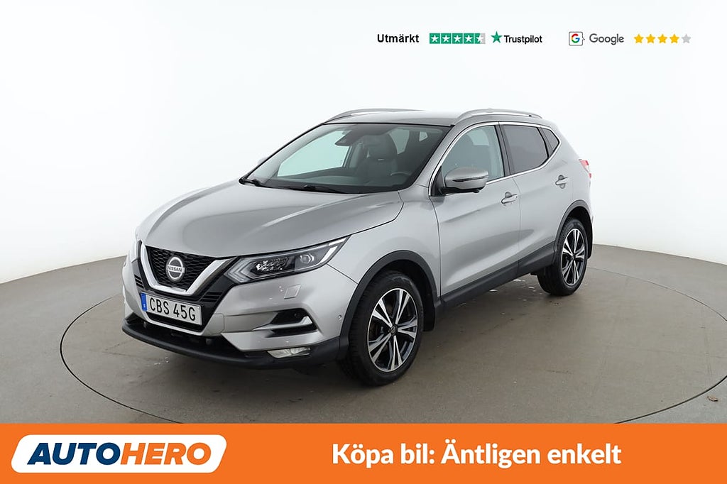 Nissan Qashqai 1.3 DIG-T Tekna / 360, CarPlay, Dragkrok