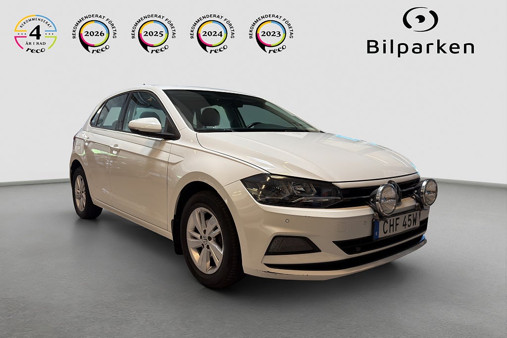 Volkswagen Polo 1.0 TGI | Farthållare | Bluetooth | Sensorer | 90hk