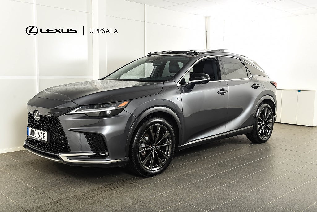 Lexus RX450H F- Sport Design Plug-In Panorama Skinn 360-kamera 
