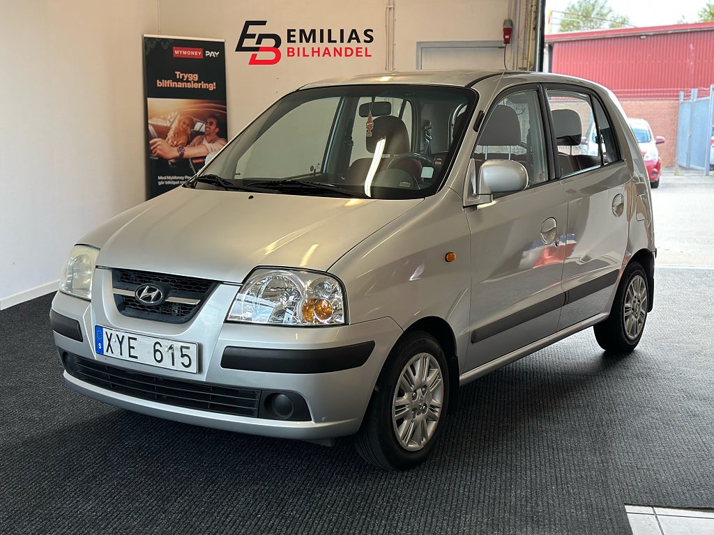Hyundai Atos Prime 1.1 Nybesiktigad Kamrem bytt 63hk