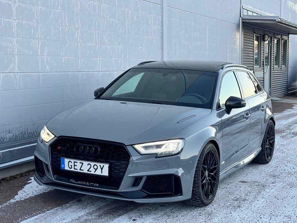 Audi RS3 Sportback S Tronic, Cockpit, Pano,RS-design,Se spec