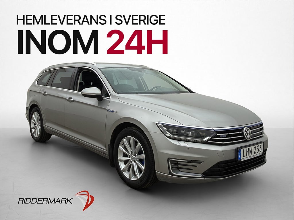 Volkswagen Passat GTE 1.4 TSI 218hk Värm Cockpit Drag Kamera