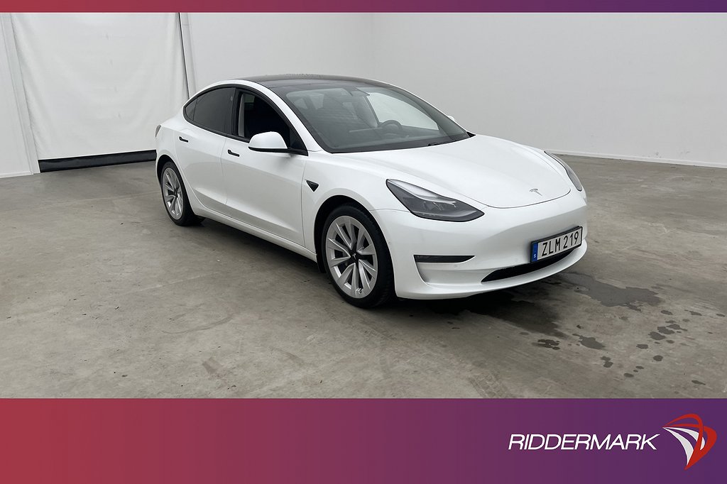 Tesla Model 3 Long Range AWD Autopilot Svensksåld