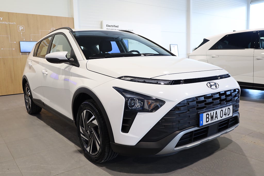 Hyundai Bayon 1.2 MPi Essential Kamera CarPlay Leasbar Rattvärme 2022