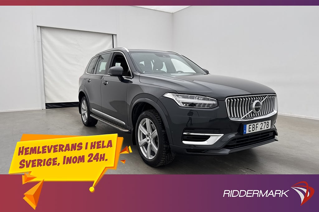Volvo XC90 T8 AWD Inscription VOC Värm 360° Pano B&W