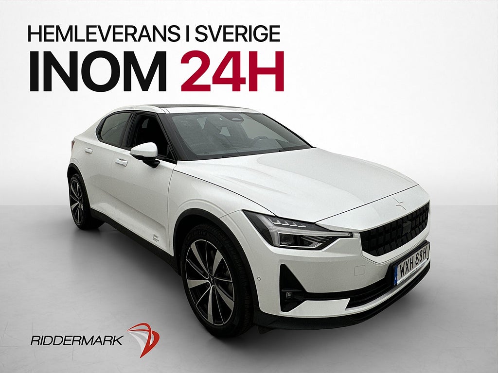 Polestar 2 Long Range Single Motor Plus Drag Pano 360° H/K