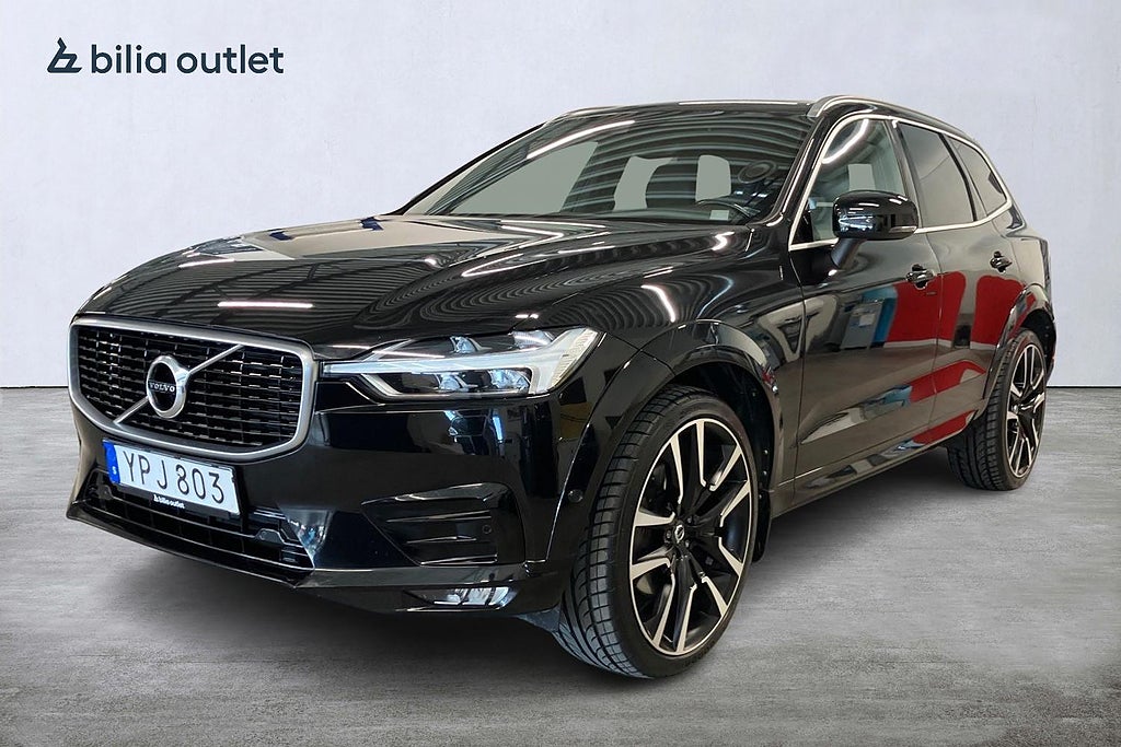 Volvo XC60 D5 AWD R-Design Ny Kamrem Panorama B-kam Drag Skinn