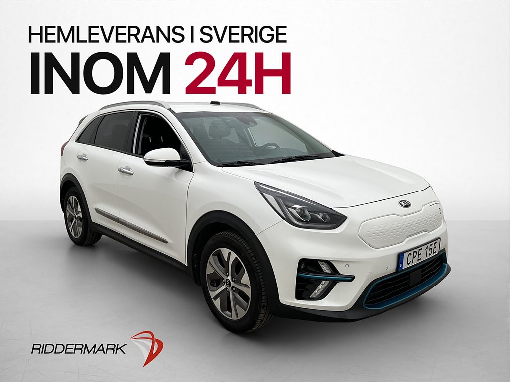 Kia E-Niro kWh Advance Plus Kamera Skinn CarPlay Rattvärm