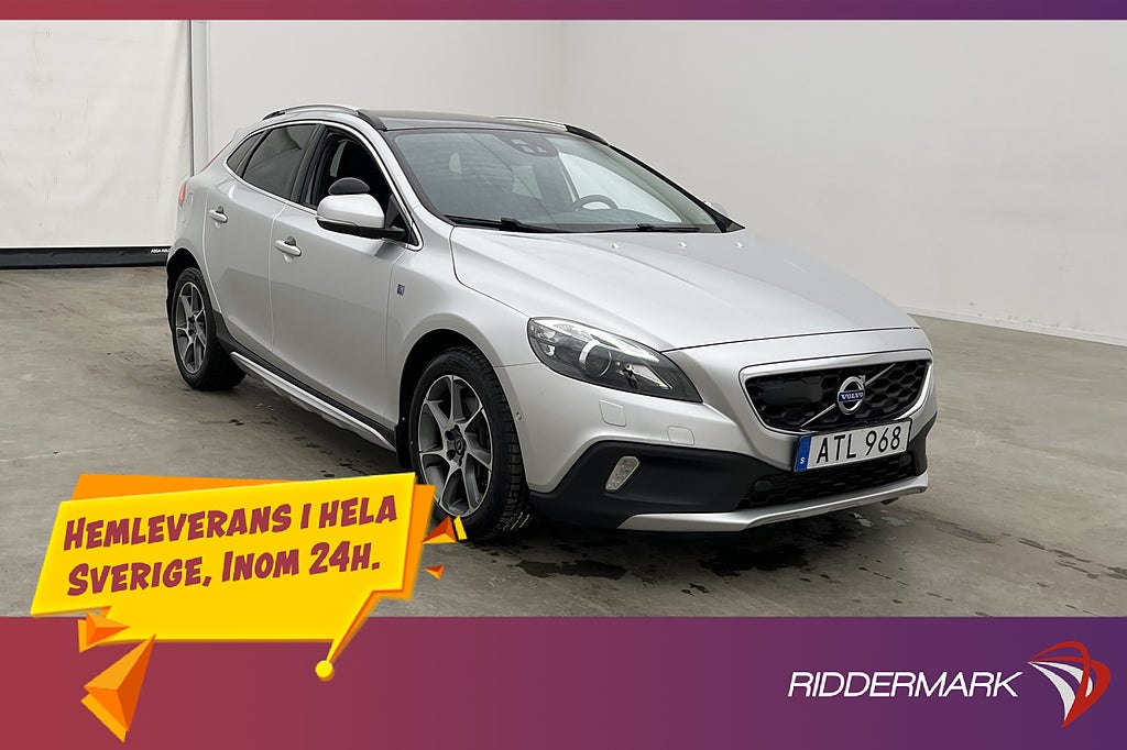 Volvo V40 Cross Country D4 Ocean Race VOC Pano Skinn Drag