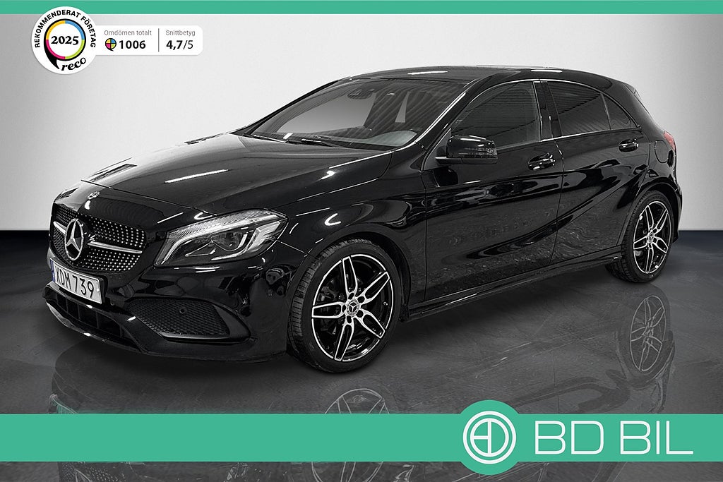 Mercedes-Benz A 200 d 4M amg backkamera alcantara välservad