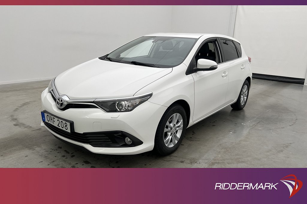 Toyota Auris 1.2 Turbo 116hk Active Plus Kamera Farthållare