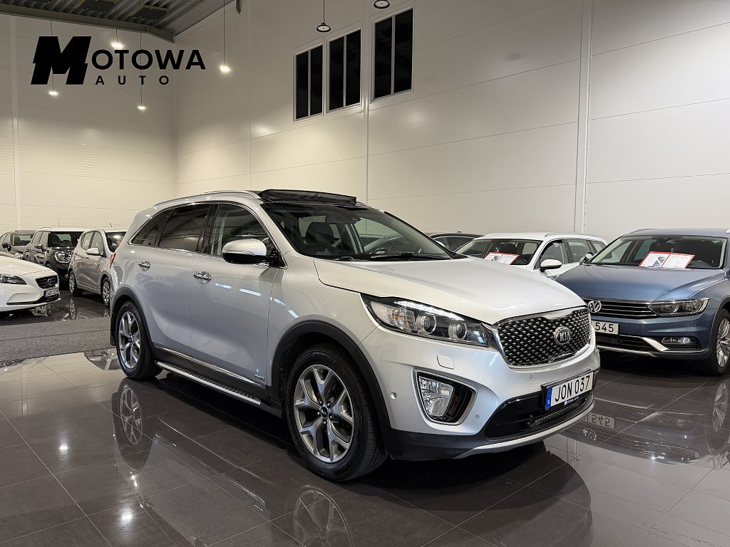 Kia Sorento 2.2 CRDi AWD Business Panorama Drag 7 sits Euro 6