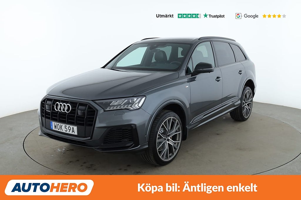 Audi Q7 Quattro S Line / 360, Värmare, CarPlay