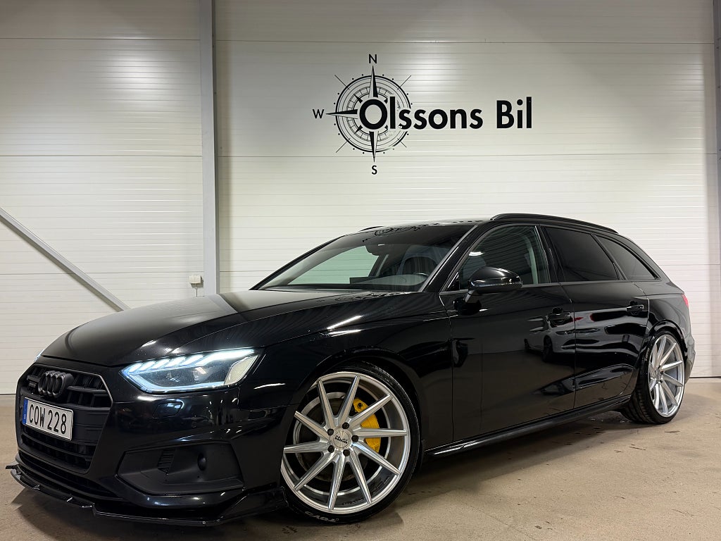 Audi A4 Avant 40 TDI Q Aut Drag Värmare Sänkt 20"
