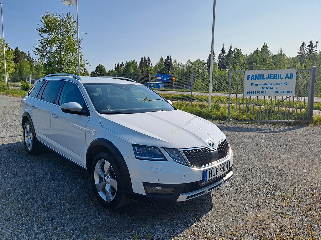 Škoda Octavia Scout 2.0 TDI 4x4 DSG Sekventiell, 184hk, 2020