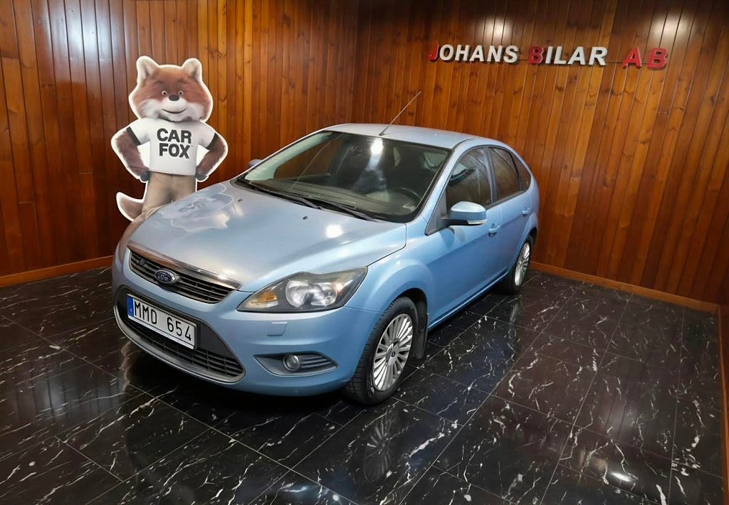 Ford Focus 5-dörrars 1.8 Flexifuel 125hk, Titanium, NyBesiktigad