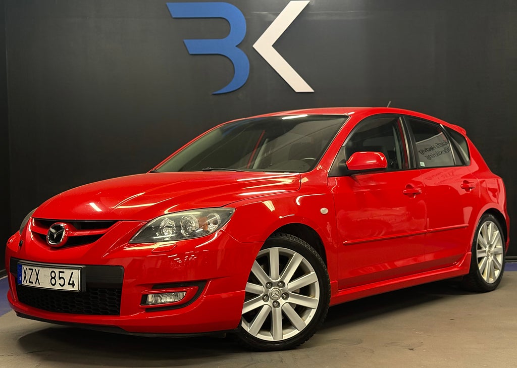 Mazda 3 MPS 2.3 MZR-DISI Turbo | 3-brukare| 260hk